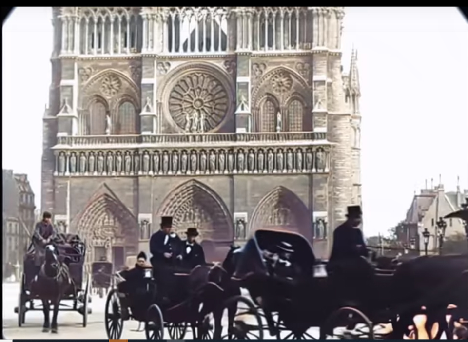 Paris Notre Dame 1900